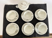 Art Deco porcelain tea set "U.S. Zone" Zeh Scherzer 1945-49-vintage-Coffee cups-SweetAntik