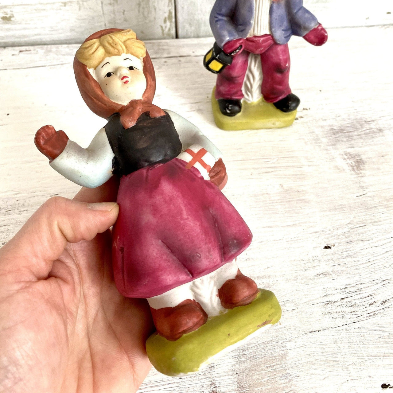 Bisque figurines Hansel and Gretel 1950s-vintage-Figurines-SweetAntik