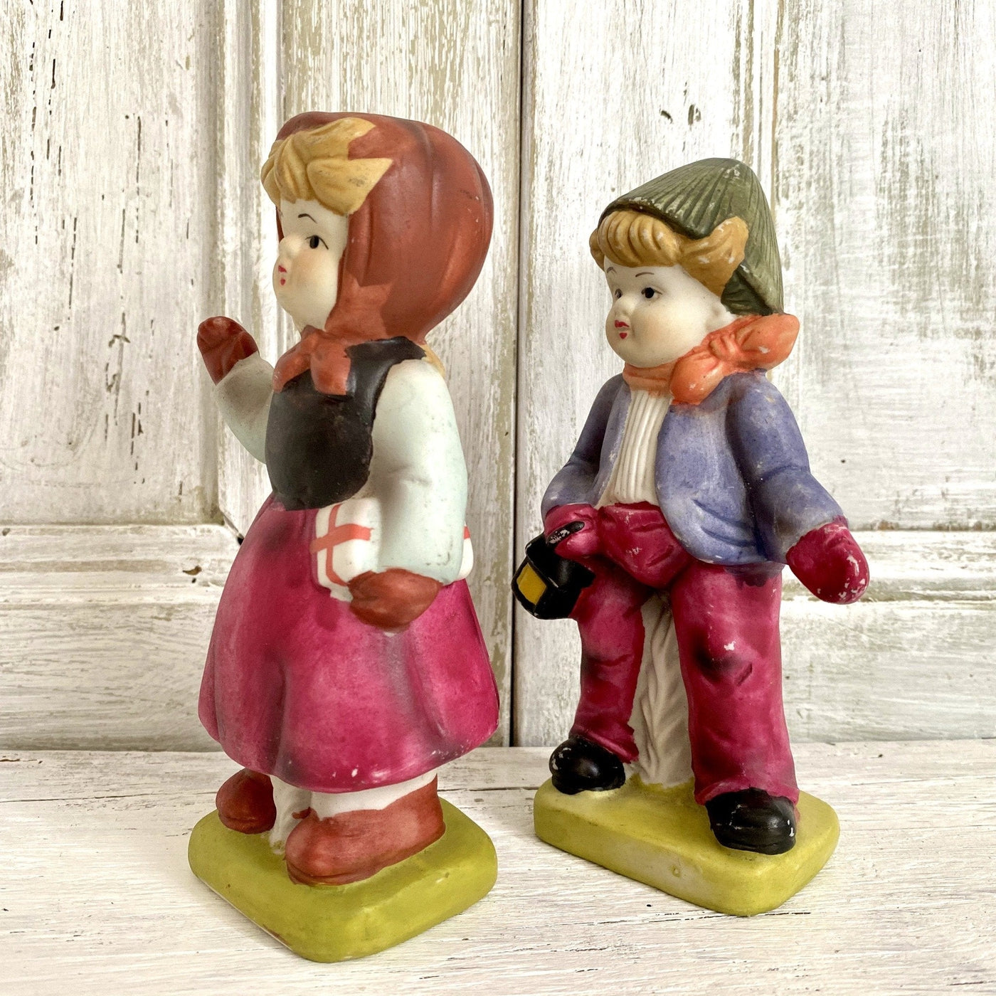 Bisque figurines Hansel and Gretel 1950s-vintage-Figurines-SweetAntik