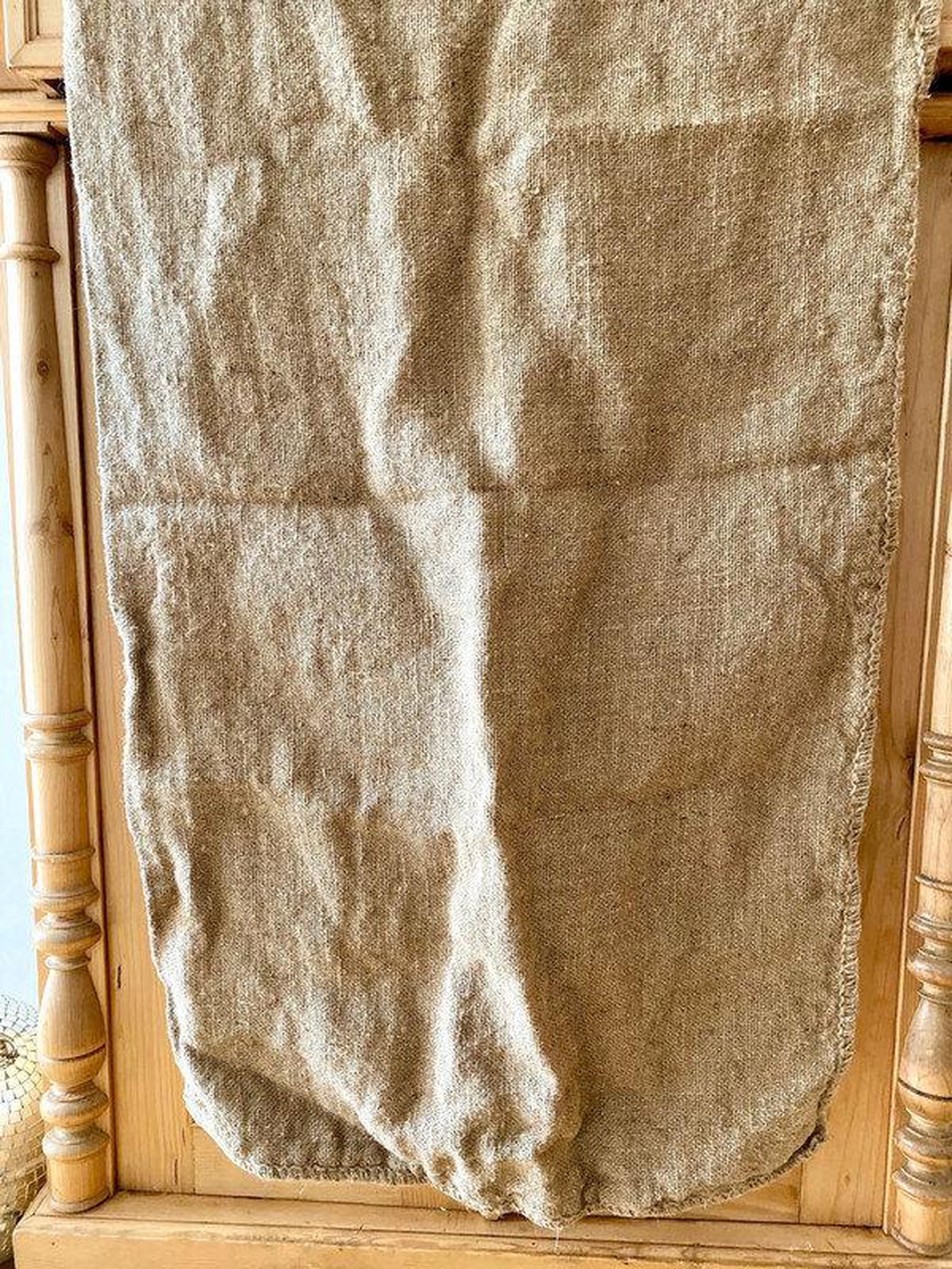 Large vintage burlap sack SweetAntik