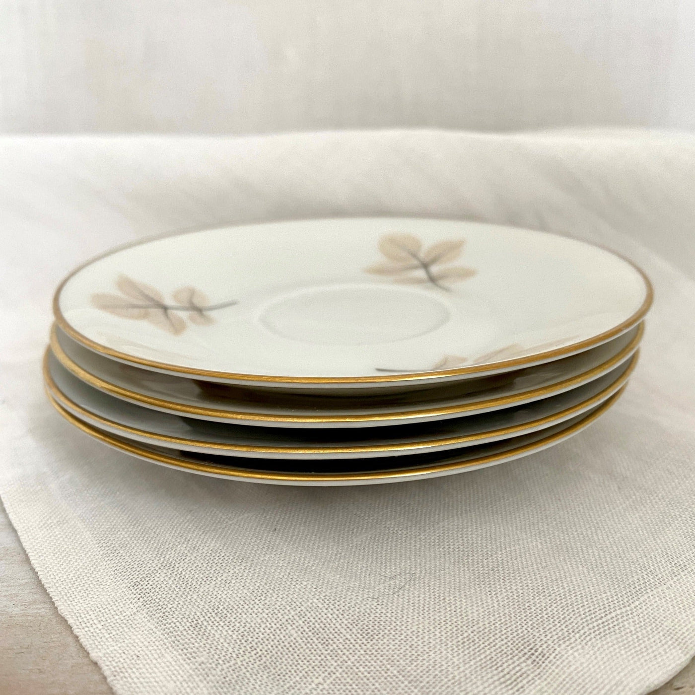 ROSENTHAL "Shadow Rose" replacement saucer for coffee cup-vintage-Rosenthal dinnerware-SweetAntik