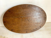 vintage Antique wooden tray oval, farmhouse kitchen decor, 1930s - Sweet Antik