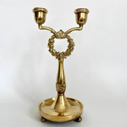 vintage-Brass candelabra OWA Wagner Osterode, 1910s-Sweet Antik