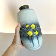 vintage Fat lava vase Strehla VEB 1470 East German pottery, 1970s - Sweet Antik