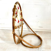 vintage Mid century bamboo wall plant holder, 1950s - Sweet Antik