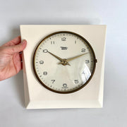 vintage Mid-century ceramic wall clock DIEHL German, 60s - Sweet Antik