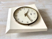 vintage Mid-century ceramic wall clock DIEHL German, 60s - Sweet Antik