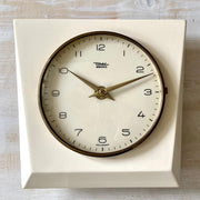 vintage Mid-century ceramic wall clock DIEHL German, 60s - Sweet Antik