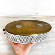 vintage Mid century tea pot warmer rigitulle Mategot style, 1950s - Sweet Antik