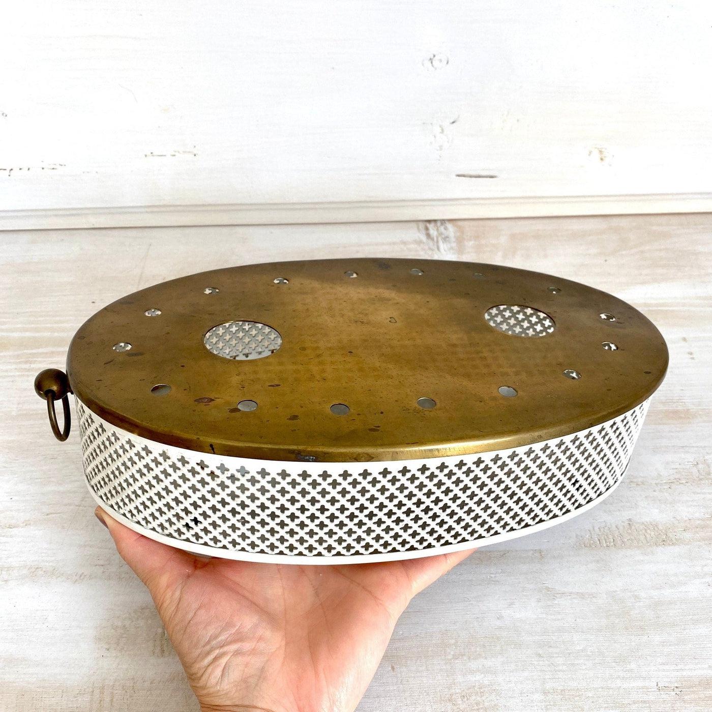 vintage Mid century tea pot warmer rigitulle Mategot style, 1950s - Sweet Antik