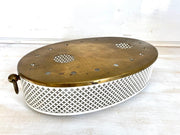 vintage Mid century tea pot warmer rigitulle Mategot style, 1950s - Sweet Antik
