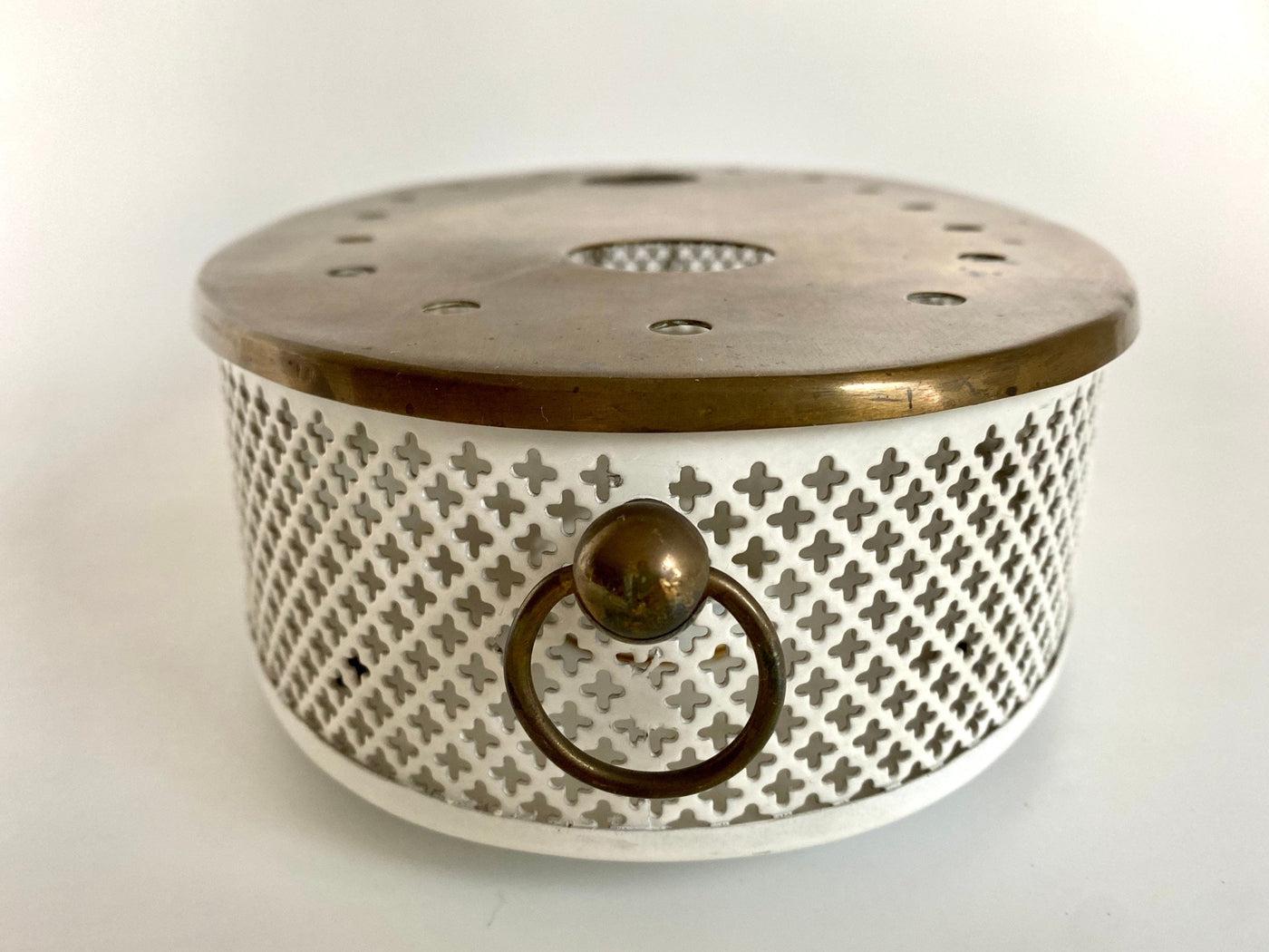 vintage Mid century tea pot warmer rigitulle Mategot style, 1950s - Sweet Antik