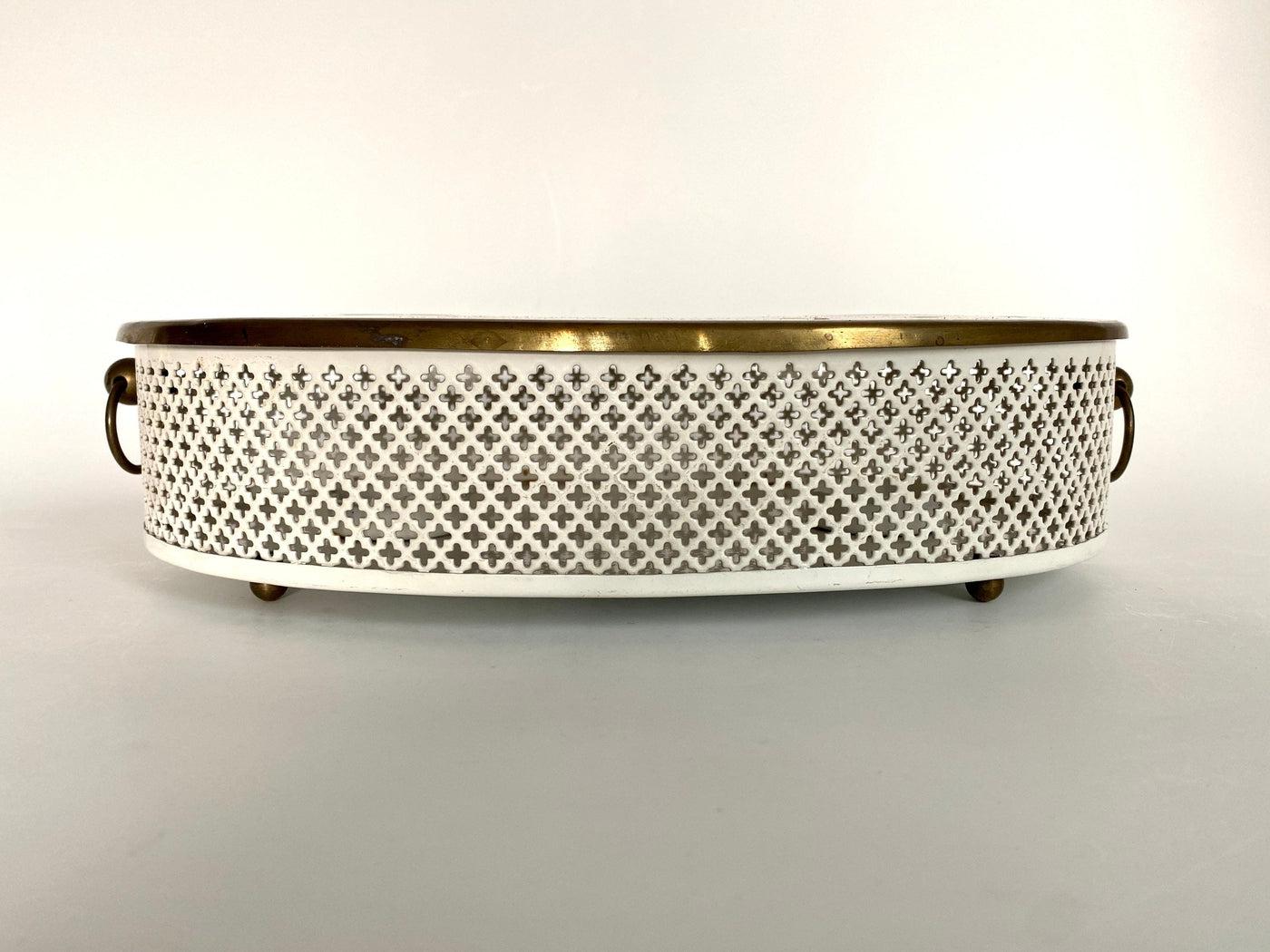 vintage Mid century tea pot warmer rigitulle Mategot style, 1950s - Sweet Antik
