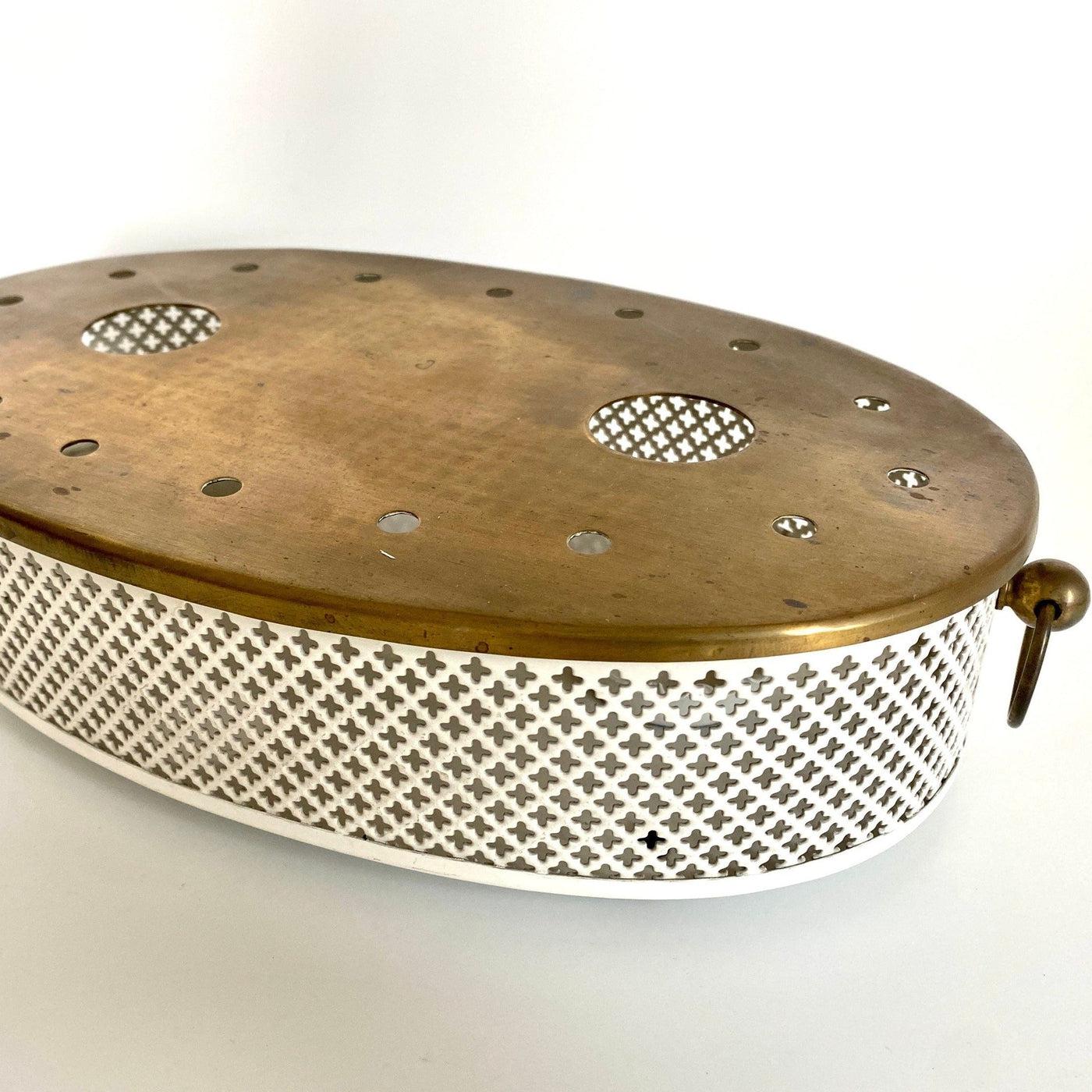 vintage Mid century tea pot warmer rigitulle Mategot style, 1950s - Sweet Antik