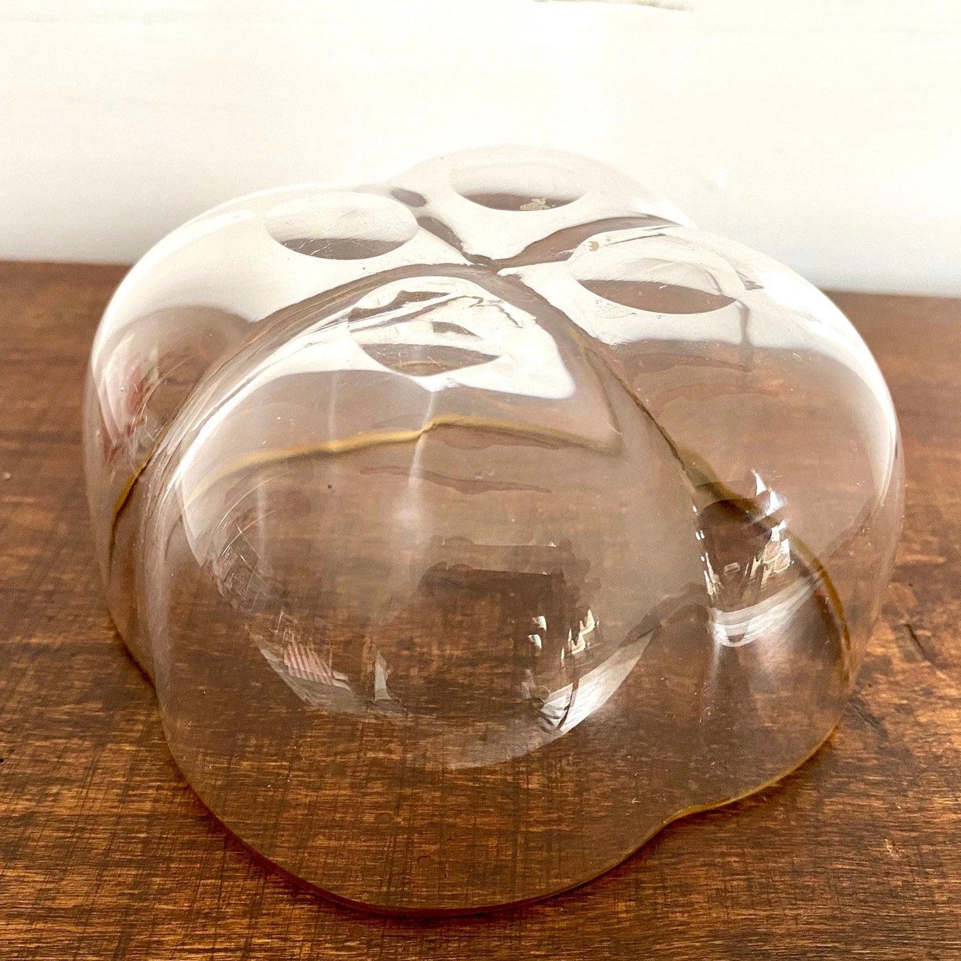 vintage Murano hand blown glass bowl Carlo Moretti, 1980s - Sweet Antik