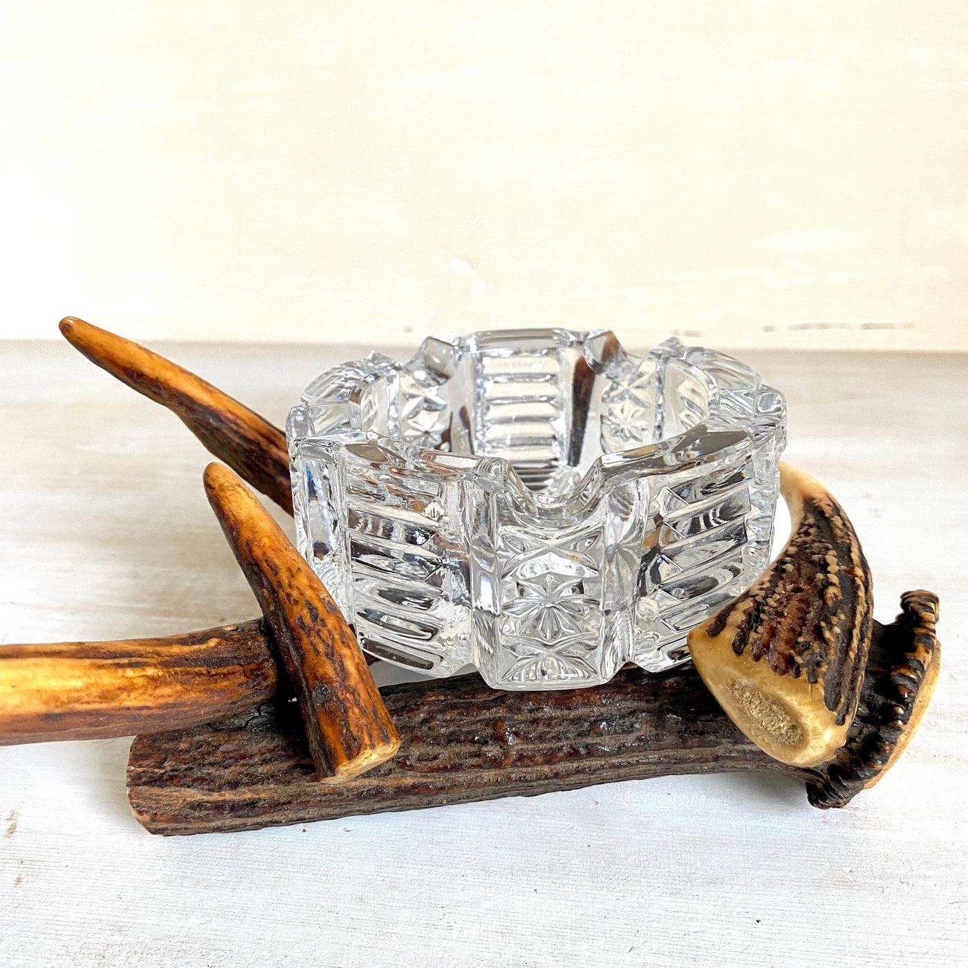 vintage Vintage antler ashtray-Sweet Antik