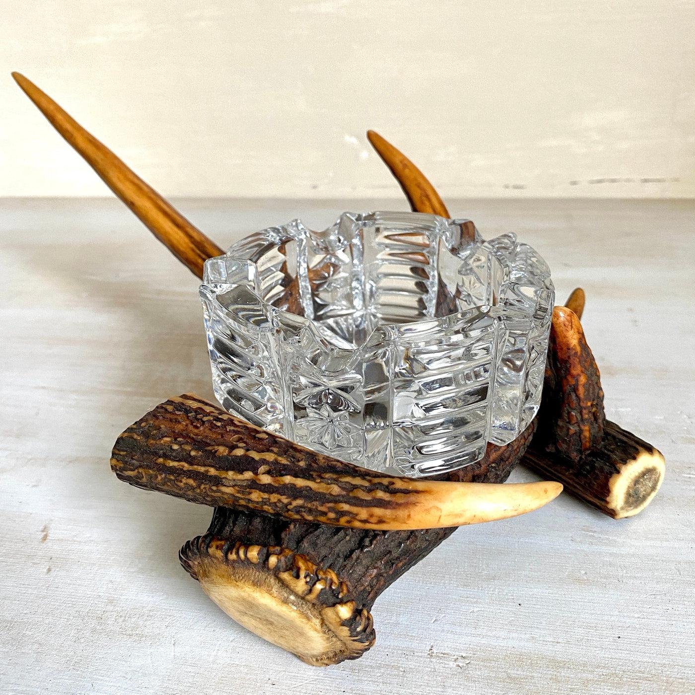 vintage Vintage antler ashtray-Sweet Antik