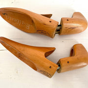 vintage Wooden shoe tree stretcher vintage pair "PERFECTA" - Sweet Antik