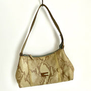 Vintage Coccinelle handbag snake print leather, 1990s-vintage-bag-SweetAntik