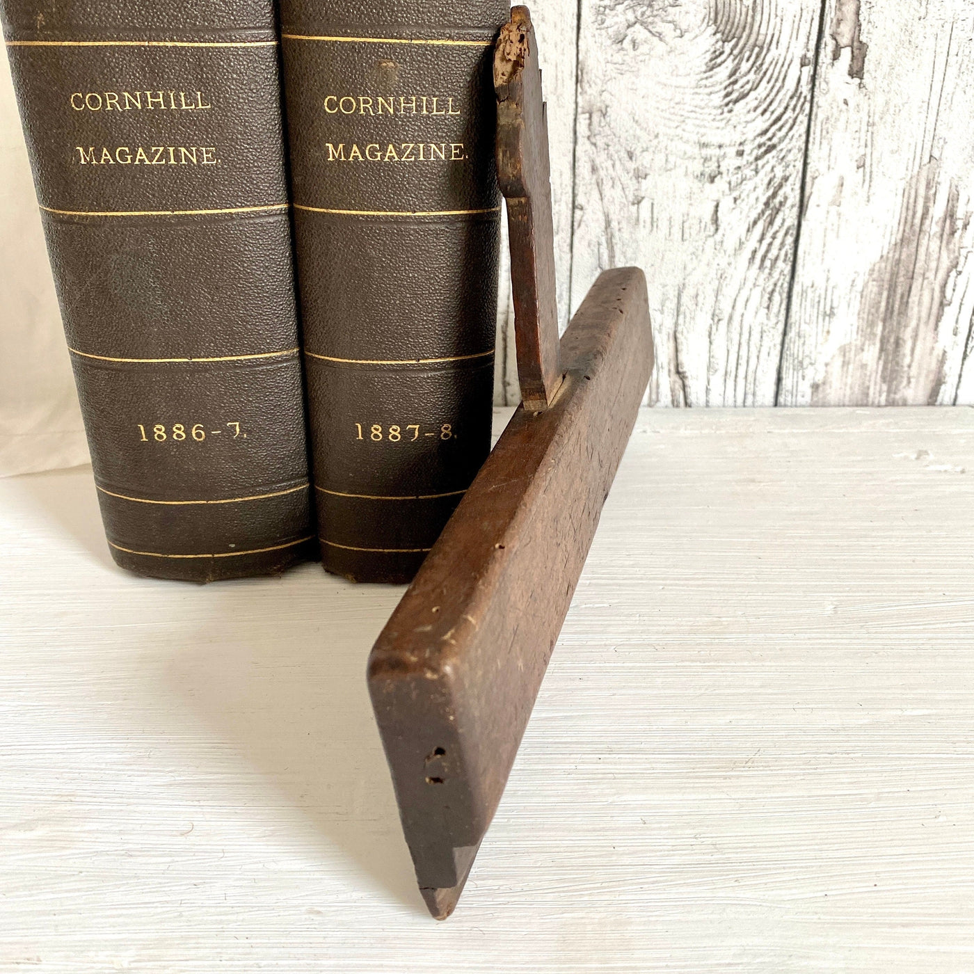 Wooden moulding hand plane, 1800s-vintage-woodworking tool-SweetAntik